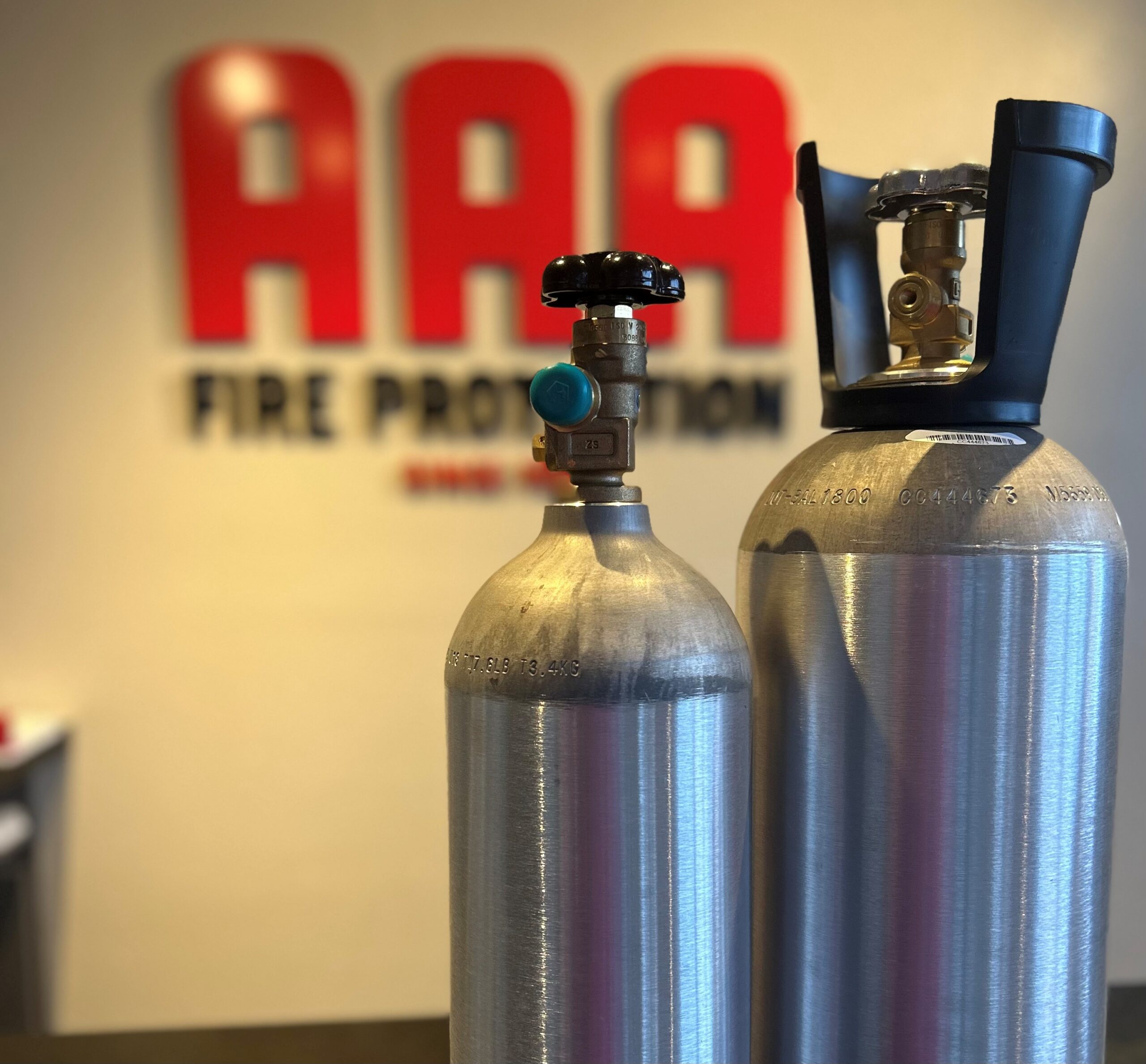 AAA Fire sells CO2 & BREW GAS REFILLS